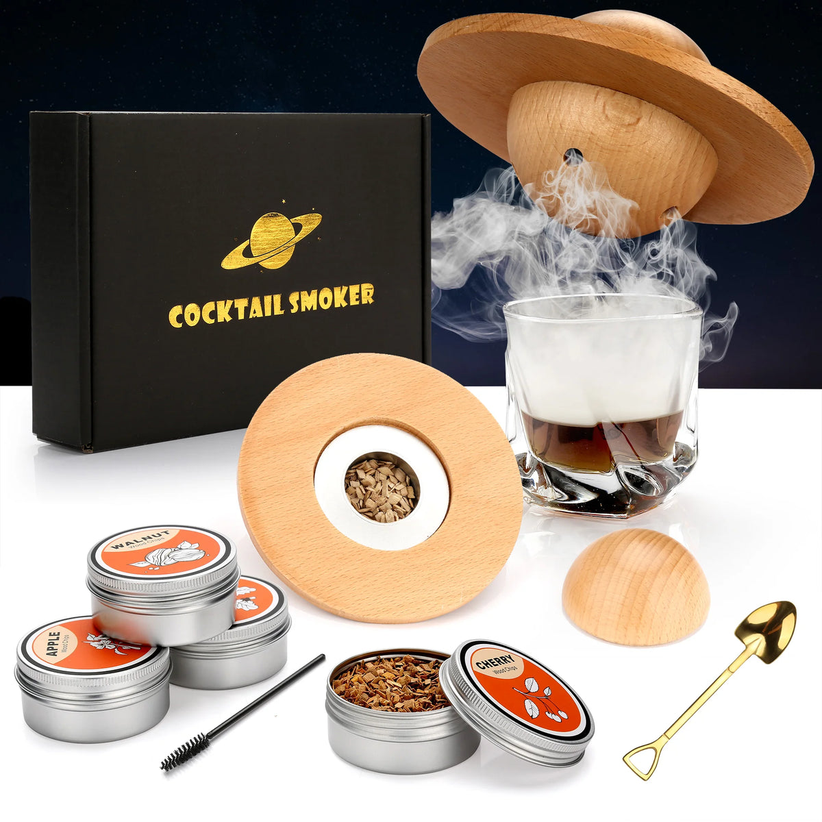 Zestaw do Wędzenia Drinków i Whiskey – Smoker Kit