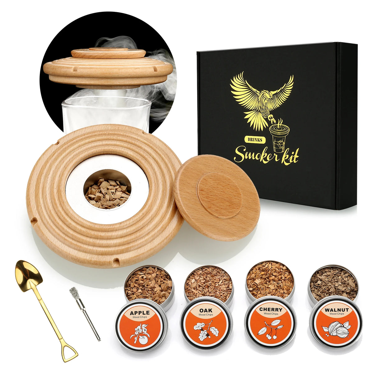 Zestaw do Wędzenia Drinków i Whiskey – Smoker Kit